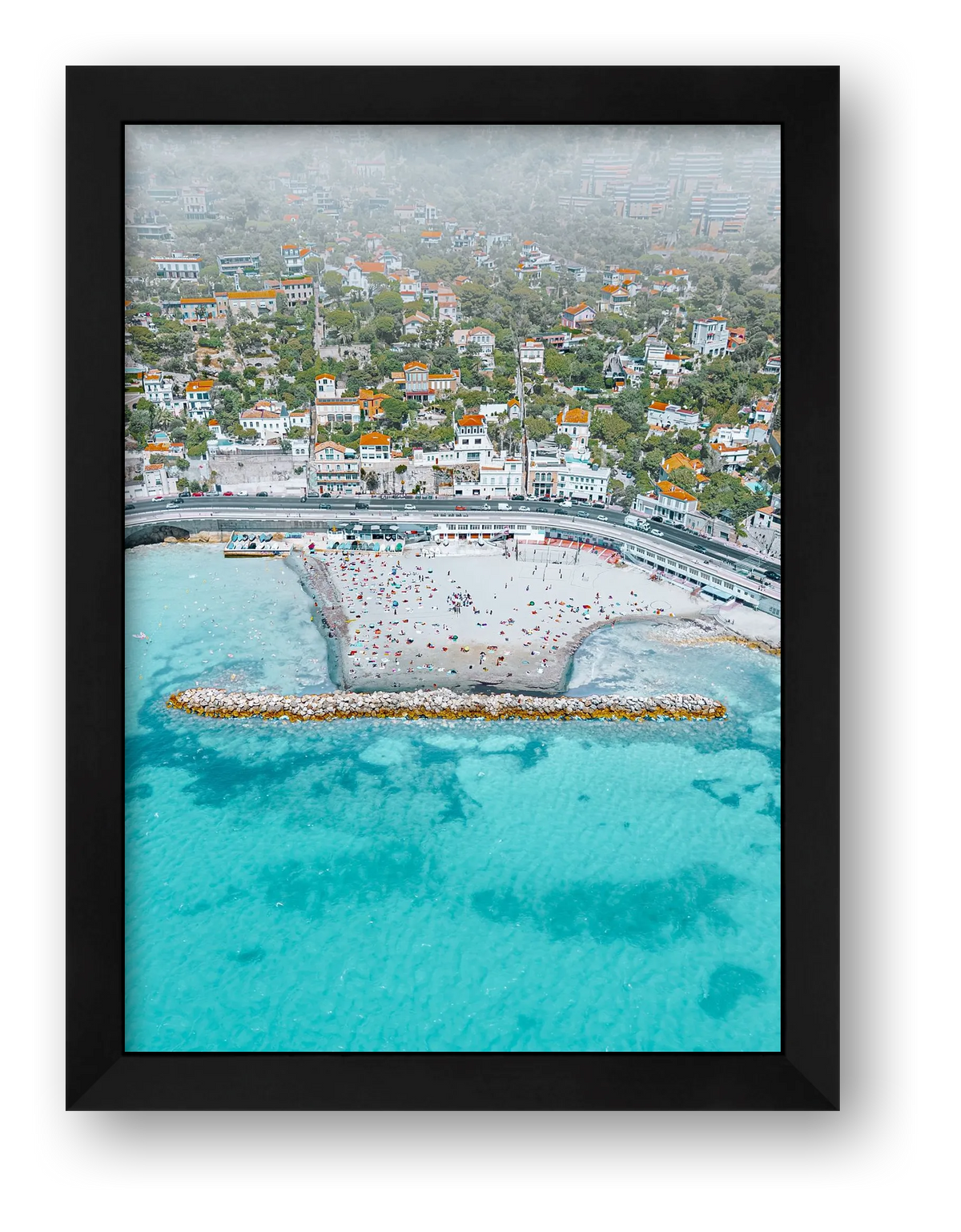 Latitude Bleue — framed