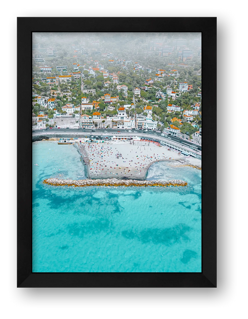 Latitude Bleue — framed